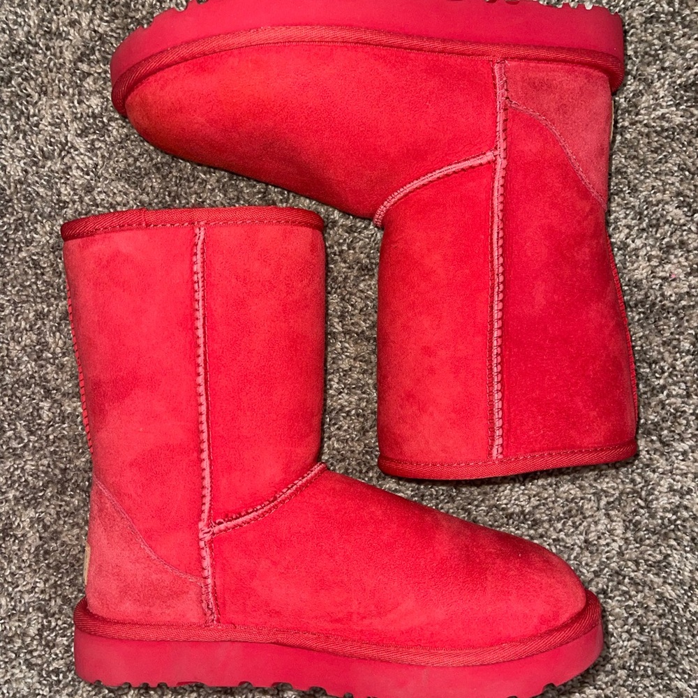 UGG Red Suede Footwear